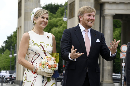 Fototermin mit König Willem-Alexander und Königin Maxima der Niederlande in Berlin