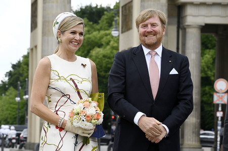 Fototermin mit König Willem-Alexander und Königin Maxima der Niederlande in Berlin