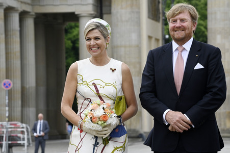Fototermin mit König Willem-Alexander und Königin Maxima der Niederlande in Berlin