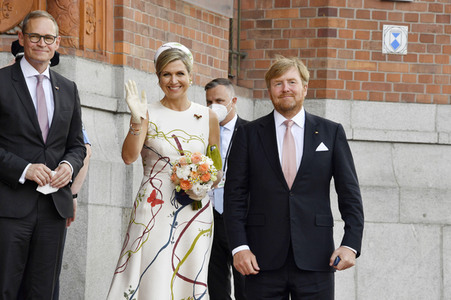 Fototermin mit König Willem-Alexander und Königin Maxima der Niederlande in Berlin
