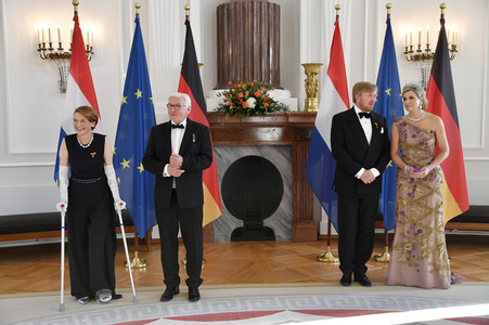 Staatsbankett zu Ehren des niederländischen Königspaars in Berlin