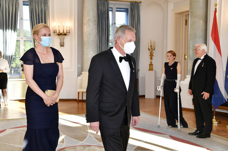 Staatsbankett zu Ehren des niederländischen Königspaars in Berlin