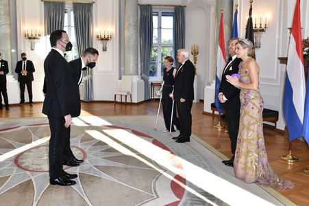 Staatsbankett zu Ehren des niederländischen Königspaars in Berlin