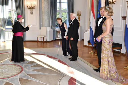 Staatsbankett zu Ehren des niederländischen Königspaars in Berlin