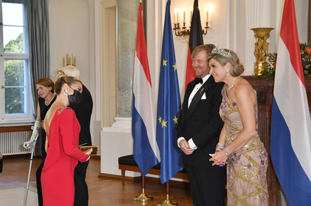 Staatsbankett zu Ehren des niederländischen Königspaars in Berlin