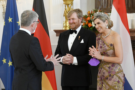 Staatsbankett zu Ehren des niederländischen Königspaars in Berlin