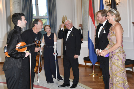 Staatsbankett zu Ehren des niederländischen Königspaars in Berlin