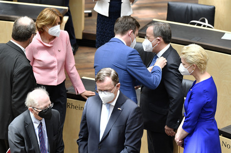 Besuch des niederländischen Königspaars im Bundesrat in Berlin