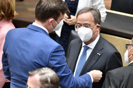 Besuch des niederländischen Königspaars im Bundesrat in Berlin