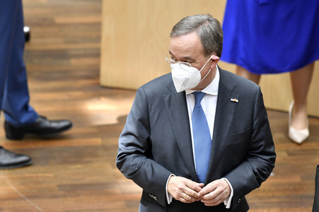 Besuch des niederländischen Königspaars im Bundesrat in Berlin