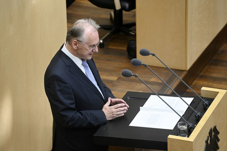 Besuch des niederländischen Königspaars im Bundesrat in Berlin