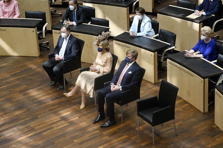 Besuch des niederländischen Königspaars im Bundesrat in Berlin