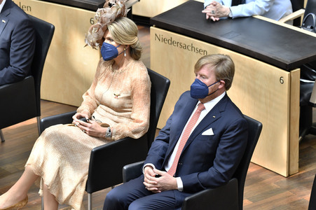 Besuch des niederländischen Königspaars im Bundesrat in Berlin