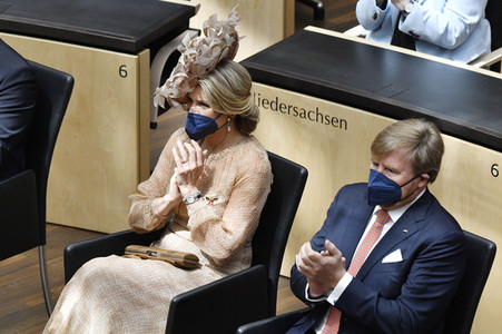 Besuch des niederländischen Königspaars im Bundesrat in Berlin