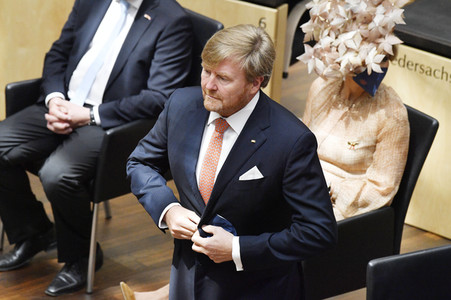 Besuch des niederländischen Königspaars im Bundesrat in Berlin