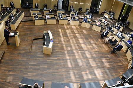 Besuch des niederländischen Königspaars im Bundesrat in Berlin