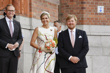Fototermin mit König Willem-Alexander und Königin Maxima der Niederlande in Berlin