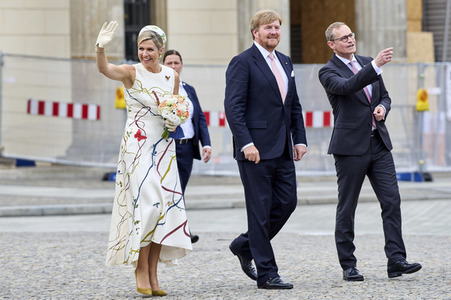 Fototermin mit König Willem-Alexander und Königin Maxima der Niederlande in Berlin