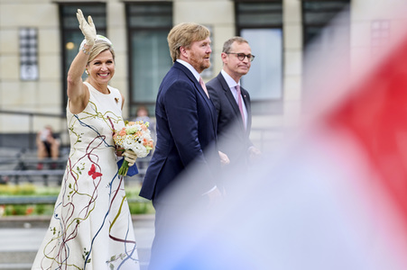 Fototermin mit König Willem-Alexander und Königin Maxima der Niederlande in Berlin