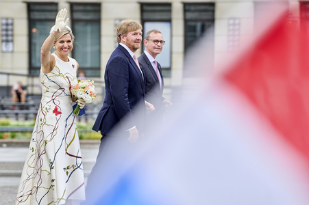 Fototermin mit König Willem-Alexander und Königin Maxima der Niederlande in Berlin