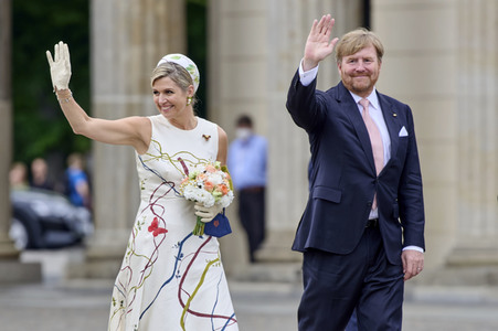 Fototermin mit König Willem-Alexander und Königin Maxima der Niederlande in Berlin