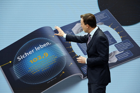 Vorstellung der Bundestagswahlkampfkampagne der CDU in Berlin