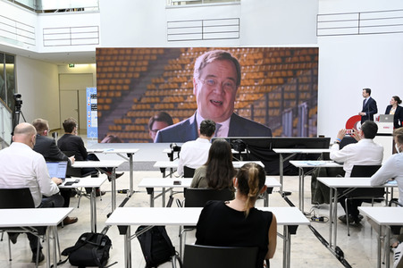 Vorstellung der Bundestagswahlkampfkampagne der CDU in Berlin