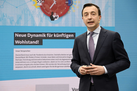 Vorstellung der Bundestagswahlkampfkampagne der CDU in Berlin