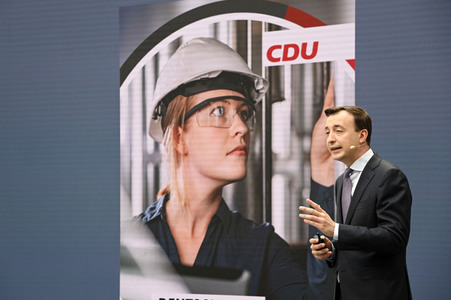 Vorstellung der Bundestagswahlkampfkampagne der CDU in Berlin