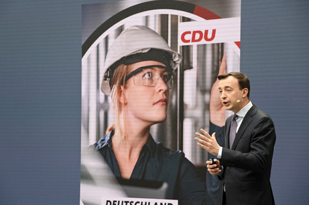 Vorstellung der Bundestagswahlkampfkampagne der CDU in Berlin