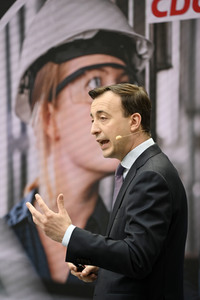 Vorstellung der Bundestagswahlkampfkampagne der CDU in Berlin