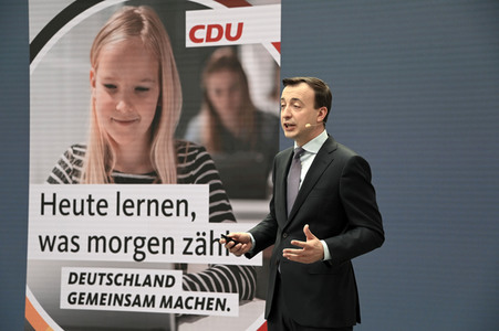 Vorstellung der Bundestagswahlkampfkampagne der CDU in Berlin