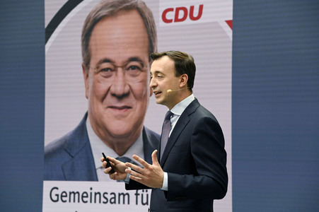 Vorstellung der Bundestagswahlkampfkampagne der CDU in Berlin