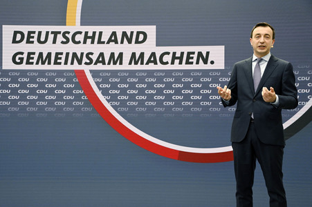 Vorstellung der Bundestagswahlkampfkampagne der CDU in Berlin
