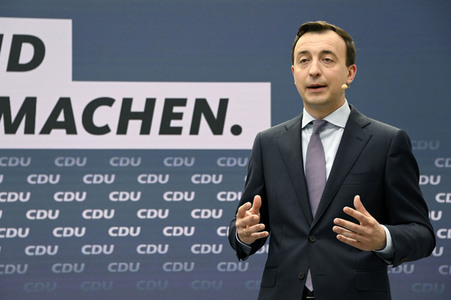 Vorstellung der Bundestagswahlkampfkampagne der CDU in Berlin
