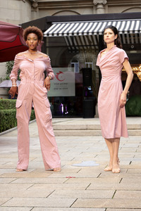 Anja Gockel Fashionshow S 22 auf der Frankfurt Fashion Week SS 2022