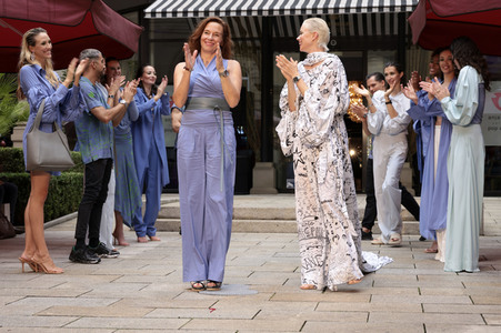 Anja Gockel Fashionshow S 22 auf der Frankfurt Fashion Week SS 2022