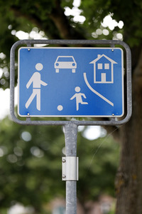 Symbolfoto Spielstraße