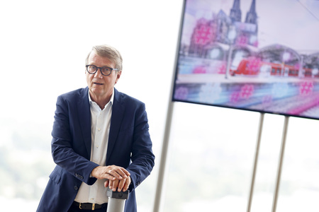 Pressetermin 'Der Knoten Köln der Deutschen Bahn wird digital' in Köln