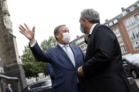 Erneuerung der Partnerschaftserklärung zwischen Hauts-de-France und NRW in Aachen
