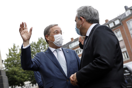 Erneuerung der Partnerschaftserklärung zwischen Hauts-de-France und NRW in Aachen