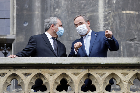Erneuerung der Partnerschaftserklärung zwischen Hauts-de-France und NRW in Aachen