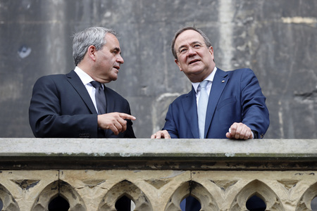 Erneuerung der Partnerschaftserklärung zwischen Hauts-de-France und NRW in Aachen