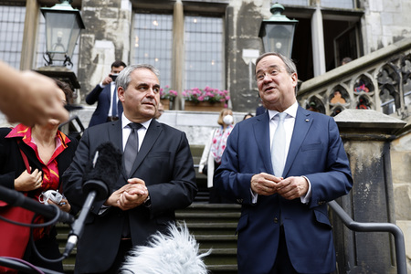 Erneuerung der Partnerschaftserklärung zwischen Hauts-de-France und NRW in Aachen