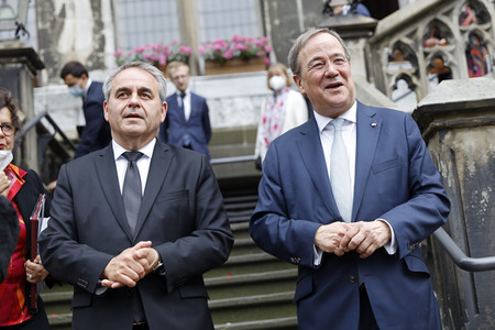 Erneuerung der Partnerschaftserklärung zwischen Hauts-de-France und NRW in Aachen