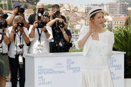 Photocall 'Bergman Island', Cannes Film Festival 2021