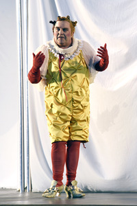 Theaterprobe 'Jedermann - Das Spiel vom Sterben des reichen Mannes' in Salzburg