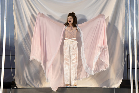 Theaterprobe 'Jedermann - Das Spiel vom Sterben des reichen Mannes' in Salzburg
