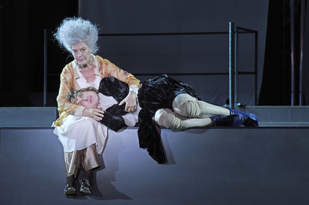 Theaterprobe 'Jedermann - Das Spiel vom Sterben des reichen Mannes' in Salzburg