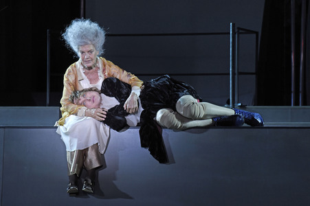 Theaterprobe 'Jedermann - Das Spiel vom Sterben des reichen Mannes' in Salzburg
